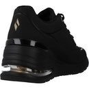 SKECHERS WOMEN'S MILLION AIR ELEVATED AIR SIZE: WOMEN AU/UK 6 BLACK - Like New