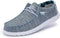 110350127 Hey Dude Men's Wally Sox Ice Grey SIZE 8 - Scratch & Dent