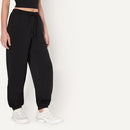 AMAZON ESSENTIALS WOMEN'S  ATHLETIC LOSE FIT WORKOUT GYM PANTS BLACK SIZE: XL - Brand New