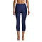 LANDS' END WOMEN'S HIGH WAISTED MODEST SWIM LEGGINGS SIZE S - DEEP SEA NAVY - Brand New