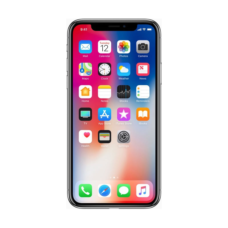 For Parts: APPLE IPHONE X 256GB AT&T MQAM2LL/A SPACE GRAY - PHYSICAL DAMAGE