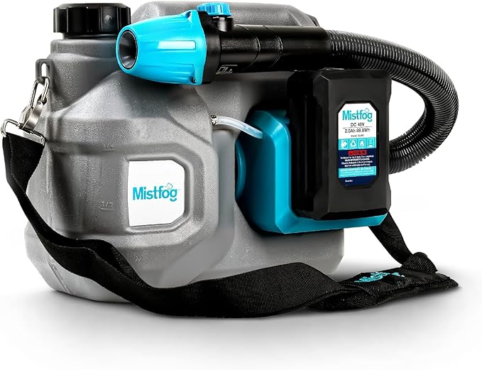 SuperHandy Electrostatic/ULV Fogger Sprayer Side Carry LITE 1.3Gal 5L Gray/Blue Like New