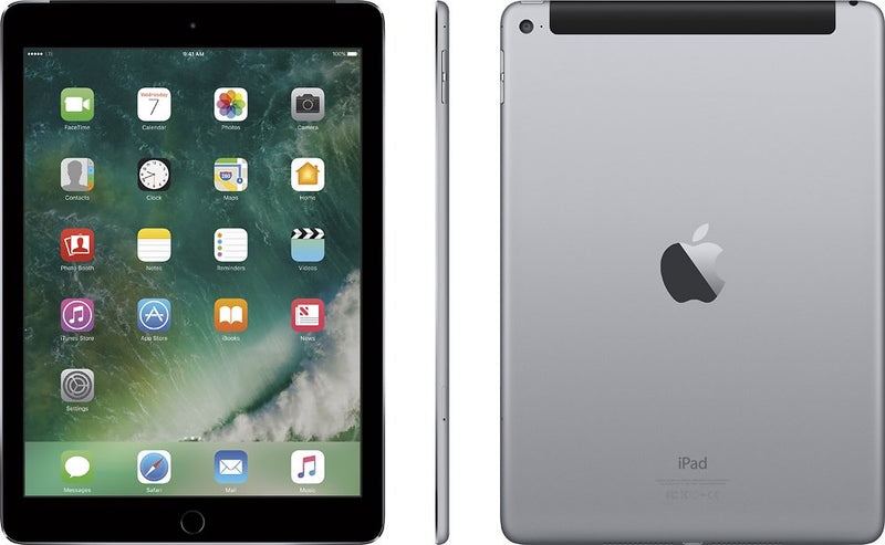 Apple iPad Air 9.7" Wi-Fi + LTE 16GB ME991LL/A - SPACE GRAY - Like New