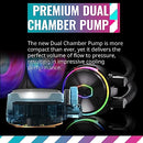 Cooler Master MasterLiquid PL360 FLUX MLY-D36M-A23PZ-R1 - Black - Brand New