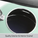 Chantal Zenith Enamel on Steel Whistling Teakettle, 1.8 quart, Sage Green - Brand New