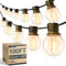 ADDLON 100FT(2-PACK*50FT) LED OUTDOOR STRING LIGHTS PATIO LIGHTS - BLACK - Like New
