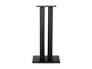 Monolith 28 Inch Speaker Stand (Each) Supports 100 lbs Adjustable Spikes - Black - Brand New