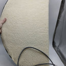 K&H MANUFACTURING HEATED PET MAT, 30X10, WIRED - BLACK/BEIGE - Like New