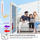 Windows Film One Way Daytime Privacy Protect Window Black Silver - B0CH9T28LJ - Brand New