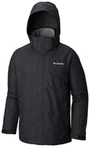 COLUMBIA MEN'S BUGABOO II FLEECE INTERCHANGE JACKET - BLACK - X-LARGE - Brand New