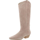 Steve Madden Women's Dollie Western Boot, Sand Suede, Size 7.5 - Like New