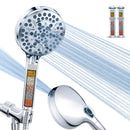 PALAS FILTERED SHOWER HEAD WITH HANDHELD HIGH PRESSURE 10-MODE - Scratch & Dent