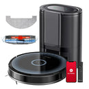 Ultenic D7 Robot Vacuum, 3000Pa Strong Suction, B0BX9NLGTC - Black - Like New