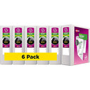 Avery 3 Ring Binder 3 Inch Slant Rings Durable View 6 Pack (17042) White - Brand New