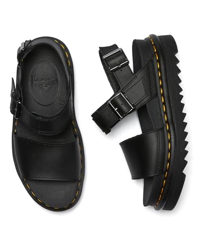 23802001 Dr. Martens Women's Voss Hydro Fisherman Sandal Black Hydro Size 10 - Like New