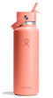 HYDRO FLASK WIDE MOUTH VACUUM INSULATED STAINLESS WATER BOTTLE, 40OZ - SUNGLOW - Brand New