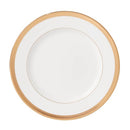 LENOX LOWELL WHITE 5-PIECE PLACE SETTING - WHITE/GOLD - Like New