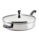 Farberware Classic Saute Pan / Frying Pan / Fry Pan with Lid and Helper Handle - Brand New
