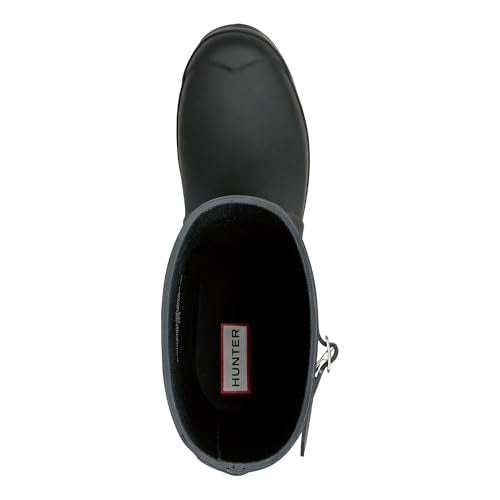 HUNTER WOMEN'S ORIGINAL SHORT RAIN BOOTS - SIZE: WOMEN 10 (NAVY MATTE) - Like New