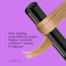 CONAIR INFINITI PRO CERAMIC FLAT IRON HAIR STRAIGHTENER, CS810N - BLACK - Like New