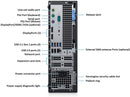 DELL OPTIPLEX 7070 SFF DESKTOP I5-9500 3GHZ 16GB RAM 512GB SSD WIN-11 - BLACK - Like New