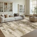 Area Rugs 8x10 Living Room Bedroom Soft Amber Large Rugs, B0CRKT2Z6P - Gold - Brand New