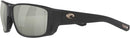 Costa Del Mar Tuna Alley Pro Rectangular Sunglasses 06S9105 - BLACK/GREY SILVER - Like New