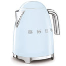 SMEG KLF03 Electric Kettle 1.7L (7 Cup), Retro Hot Water Boiler – Pastel Blue - Like New