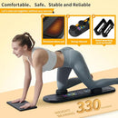 AILINKOR FOLDABLE PILATES REFORMER SET, WORKOUT, PILATES FOR FITNESS - BLACK - Like New