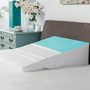 SensorPEDIC Soft-Tex Bed Wedge Support Pillow Cooling Gel Coating - 24x22 - Brand New