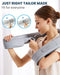 NEKTECK BACK MASSAGER WITH SOOTHING HEAT - PALE GRAY - Like New