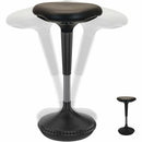 UNCAGED ERGONOMICS WOBBLE STOOL DESK FLEXIBLE SEATING ADJUSTABLE OFFICE - BLACK - Like New