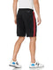 ADIDAS MEN'S DESIGNED 2 MOVE 3-STRIPES PRIMEBLUE SHORTS - Black/Scarlet - 3XLT New