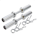 Fitness Maniac Olympic Barbell 20" Dumbbell Solid Steel 2 Handles B079QBF7M8 - Brand New