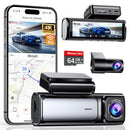Affver 4K UHD Dash Camera 5G WIFI GPS Night Vision A4 - BLACK - Like New
