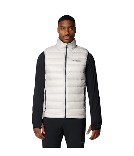 COLUMBIA MEN'S ARCTIC CREST VEST - WO8959-043 - GRAY HEATHER - MEDIUM - Brand New
