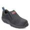 J099317W MERRELL MEN'S JUNGLE MOC LEATHER COMP TOE, SIZE MEN 11W, BLACK - Like New
