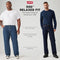 LEVI'S MEN'S 550 RELAXED FIT JEANS BIG & TALL - SIZE: MEN 42X36 - DARK STONEWASH - Brand New
