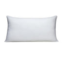 Amazon Basics Down Alternative Bed Pillows Medium King Size 36"x20",2-Pack White - Brand New