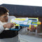 NERF HYPER BUNDLE, SIEGE-50 PUMP-ACTION BLASTER, UP TO 110 FPS VELOCITY - WHITE - Like New