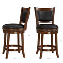Ball & Cast Swivel Counter Height Barstool 24 Inch Seat Height Set of 1 - Brand New