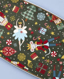 LENOX NUTCRACKER BALLET PORCELAIN CHRISTMAS SERVING TRAY - HORS D'OEUVRES - Like New