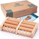 TheraFlow Foot Massager for Plantar Fasciitis Relief Foot Massager - BROWN - Like New