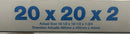 GENERIC 20X20X2 AIR FILTERS, MERV 13 [6 PACK] - WHITE - Like New