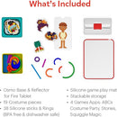 Osmo Little Genius Starter Kit for Fire Tablet-4 Educational Learning Games - Like New