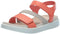 273713-02259-CN-6/6.5 ECCO WOMEN'S FLOWT 2 BAND SANDAL CORAL NUBUCK - Like New