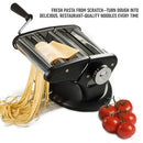 CUPCAKE WARS CALPHALON AERO PASTA MAKER MACHINE MANUAL PASTA ROLLER & CUTTER - Like New