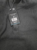 BLUE ICE WAFFLE KNIT HOODED - SIZE M - BLACK - Brand New