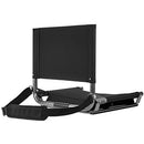 CASCADE LIGHTWEIGHT EXTRA-WIDE STADIUM SEAT FOR BLEACHERS - GRAY - Like New