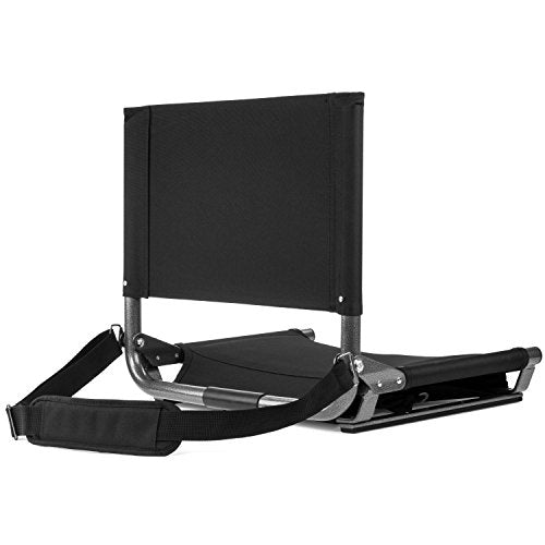 CASCADE LIGHTWEIGHT EXTRA-WIDE STADIUM SEAT FOR BLEACHERS - GRAY - Like New